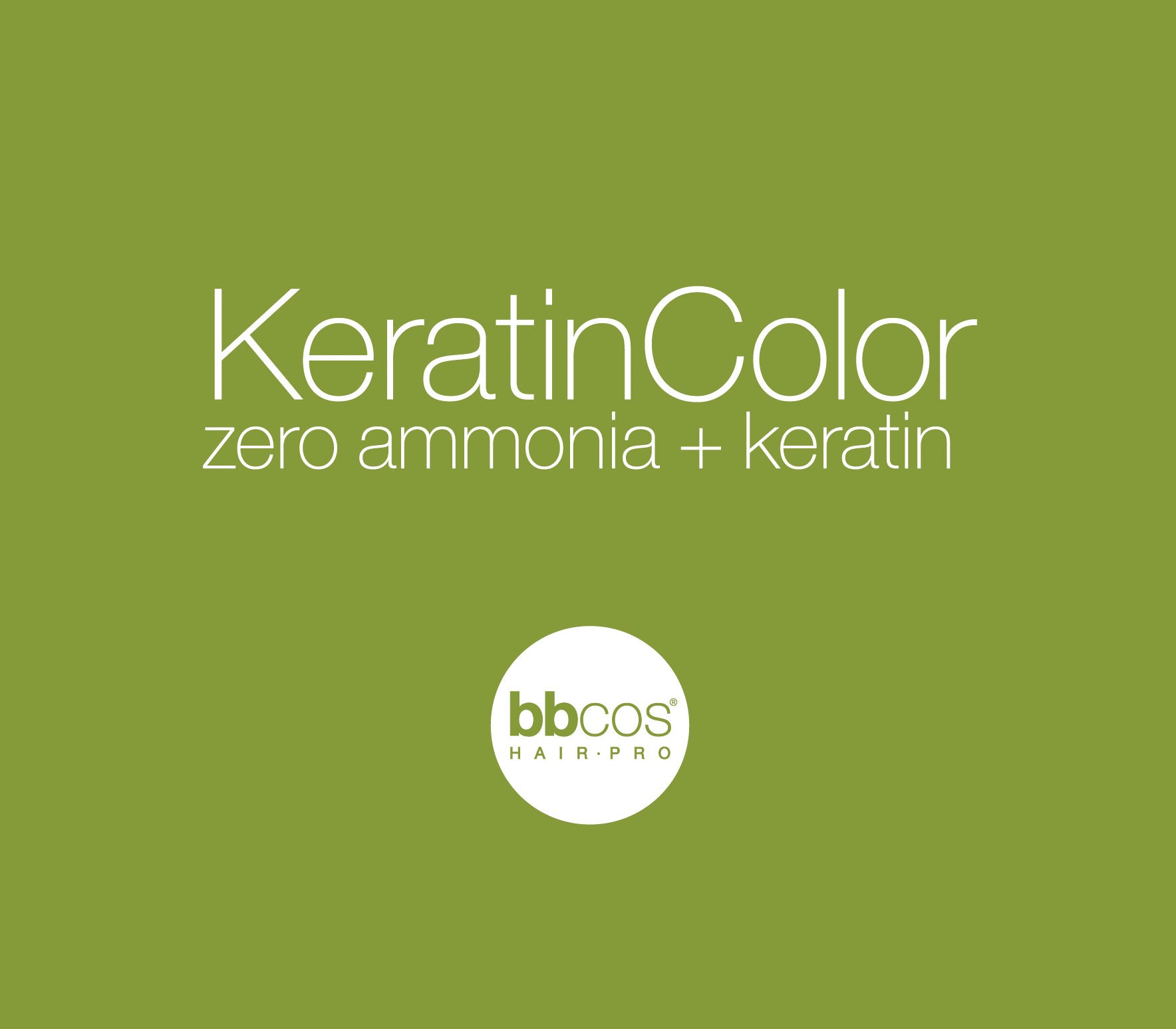 Bbcos Keratin Zero Ammonia Color 100ml 6/00 (Intensive Dark Blond)